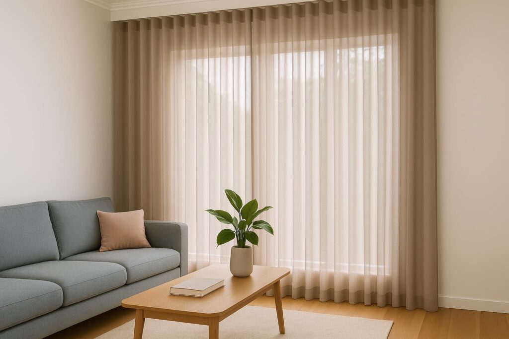 pleated curtains